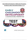 Test Bank &ndash; Early Childhood Development&colon; A Multicultural Perspective &lpar;8th Edition&comma; Trawick-Smith&rpar; &vert; Complete Chapters 1-18 &vert; Latest 2024 Edition
