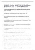 NASAR Canine SARTECH III Final Exam Questions And All Correct Answers&period;
