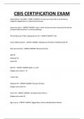CBIS EXAM  