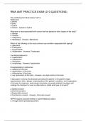 RMA AMT PRACTICE EXAM &lpar;210 QUESTIONS&rpar;