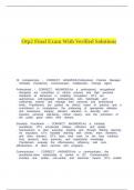 Otp2 Final Exam With Verified Solutions&period;
