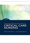 Test bank for understanding the essentials of critical care nursing&comma; 3rd edition by perrin&comma; verified chapters 1 - 19&comma;isbn&colon;9780134146348 complete newest version