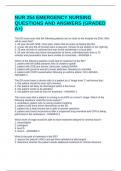 NUR 254 TESTS COMPILATION BUNDLE PACK WITH VERIFIED SOLUTIONS&excl;&excl;