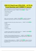 DMI 212 Final Exam UPDATED    ACTUAL  Exam Questions and CORRECT Answers