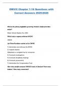 OMVIC Chapter 1 18 Questions with LATEST 2025 ANSWER KEY &vert; MARK SCHEME &lpar;100&percnt; VERIFIED&rpar; GRADE A&plus;&excl;&excl;&excl;