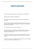 OMVIC 2025 Questions and Correct Answers&comma; 100&percnt; Guarantee Pass&period;