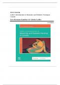 Test Bank for Leifer&rsquo;s Introduction to Maternity & Pediatric Nursing in Canada&comma; 1st Edition by Lisa Keenan-Lindsay and Gloria Leifer &vert;all chapters&vert;