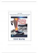 Test Bank for Anatomy&comma; Physiology&comma; Disease An Interactive Journey for Health Professionals 3rd Edition by Colbert&comma; All Chapters&period;pdf