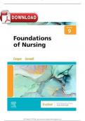 TEST BANK FOR Foundations AND Adult Health Nursing 9TH Edition BY Cooper All Chapters Complete Guide With Rationales Latest Edition Graded A&plus;
