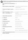 COMSAE Cramming 2025&sol;2026 Questions and Answers &lpar;Verified Answers&rpar;