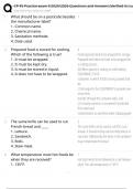 CP-FS Practice exam 9 2025&sol;2026 Questions and Answers &lpar;Verified Answers