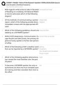 COMET &sol; MetEd - Role of the Skywarn Spotter &lpar;100&percnt;&rpar; 2025&sol;2026 Questions and Answers &lpar;Verified Answers&rpar;