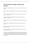 Nur 513 Tomey ch 6 quiz 1 with correct answers