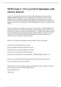 NUR Exam 1- Ch 1&comma;2&comma;3&comma;5&comma;9&comma;13 Questions with correct answers