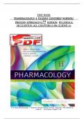 Test Bank for Pharmacology&semi; A Patient-Centered Nursing Process Approach 11th Edition &lpar;Saunders&comma; 2022&rpar;&comma; by Linda E&period; McCuistion&comma; Isbn no&semi; 9780323793155&comma; all 58 Chapters Covered &lpar;UPDATED 2025&rpar;