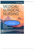 TEST BANK For Medical-Surgical Nursing 10th Edition Concepts for Interprofessional Collaborative Care&comma; by Donna D&period; Ignatavicius&comma; All chapters 1 &ndash; 69