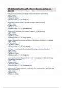 NR 326 Mental Health EXAM 2 Practice Questions and Correct Answers&period;