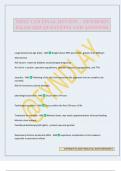 NRSG 1320 FINAL REVIEW &ndash; NEWBORN EXAM 2025 QUESTIONS AND ANSWERS