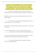 SOCIOLOGY 101 STRAIGHTERLINE FINAL EXAM  WITH 100&percnt; RATED CORRECT  REAL EXAM   QUESTIONS AND CORRECT ANSWERS&vert; GRADED A&plus; &vert;2025 LATEST VERSION &vert; 100&percnt; VERIFIED