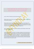 NUR 455 IHI PS 104 EXAM 2025 QUESTIONS AND ANSWERS