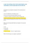 CADC EXAM PRACTICE TEST QUESTIONS AND ANSWERS LATEST 2025-2026 EXAM UPDATE