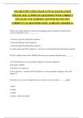 EPA 608 TYPE 2 TEST EXAM-ACTUAL EXAM-LATEST UPDATE 2025 &vert; COMPLETE QUESTIONS WITH CORRECT DETAILED AND VERIFIED ANSWERS-RATED 100&percnt; CORRECT&excl;&excl; GUARANTEED PASS&excl;&excl; ALREADY GRADED A&plus;