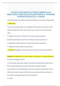 ATI Proctored Fundamentals Exam Questions and Answers 2025&sol;BEST QUIZ