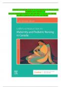 Test Bank - Leifer's Introduction to Maternity & Pediatric Nursing in Canada 1st Edition by Gloria Leifer&comma; &lpar;All Chapters Included 1-33&rpar;