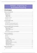 Samenvatting Religie