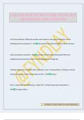 SAR TECH III STUDY GUIDE EXAM 2025 QUESTIONS AND ANSWERS