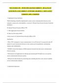 WGU D320&sol;CCSP    WITH 100&percnt; RATED CORRECT   REAL EXAM   QUESTIONS AND CORRECT ANSWERS&vert; GRADED A&plus; &vert;2025 LATEST VERSION &vert; 100&percnt; VERIFIED