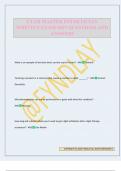 UTAH MASTER ESTHETICIAN WRITTEN EXAM 2025 QUESTIONS AND ANSWERS