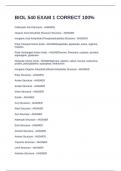 BIOL 540 EXAM 1 CORRECT 100&percnt;