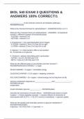 BIOL 540 EXAM 3 QUESTIONS & ANSWERS 100&percnt; CORRECT&excl;1