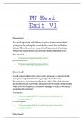 Hesi pn exit exam v1  questions with solutions