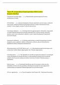 Texas LPC Jurisprudence Exam&vert;questions With Correct Answers&vert;Verified