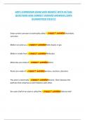 ABYC CORROSION EXAM 2025 NEWEST WITH ACTUAL  QUESTIONS AND CORRECT VERIFIED ANSWERS &lpar;100&percnt;  GUARANTEED PASS&excl;&excl;&excl;&rpar;