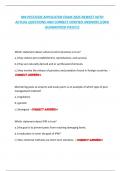 MN PESTICIDE APPLICATOR EXAM 2025 NEWEST WITH  ACTUAL QUESTIONS AND CORRECT VERIFIED ANSWERS &lpar;100&percnt;  GUARANTEED PASS&excl;&excl;&excl;&rpar;
