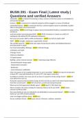 BUSN 201 - Exam Final &vert; Latest study &vert; Questions and verified Answers