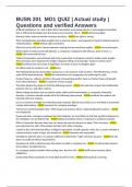 BUSN 201  MO1 QUIZ &vert; Actual study &vert; Questions and verified Answers