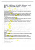 BUSN 201 Exam &num;1 &lpar;VCU&rpar;  &vert; Actual study &vert; Questions and verified Answers