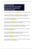 NFPA-25 Study Comprehensive Questions &lpar;Frequently Tested&rpar; with Verified Answers