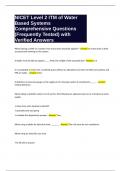 NFPA-25 Study Comprehensive Questions &lpar;Frequently Tested&rpar; with Verified Answers