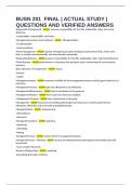 BUSN 201  FINAL &vert; ACTUAL STUDY &vert; QUESTIONS AND VERIFIED ANSWERS
