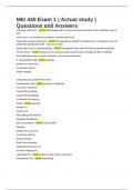 Mkt 440 Exam 1 &vert; Actual study &vert; Questions and Answers