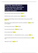 VA DEQ ESC Inspector Exam Comprehensive Questions &lpar;Frequently Tested&rpar; with Verified Answers Package Deal