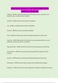 C268 Spreadsheets Prep QUESTIONS WITH VERIFIED ANSWERS