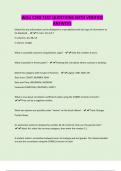 WGU C268 TEST QUESTIONS WITH VERIFIED ANSWERS