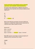 ITN 170 LINUX FINAL EXAM NEWEST ACTUAL 2025&sol;2026  QUESTIONS WITH ANSWERS&period; VERIFIED&sol;GRADED A&plus;