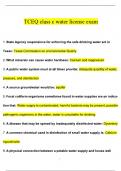 TCEQ class c water license exam